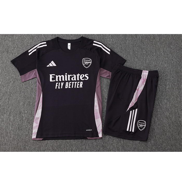 Chandal del Arsenal Manga Corta 24-25 Gris Oscuro - Pantalon Corto